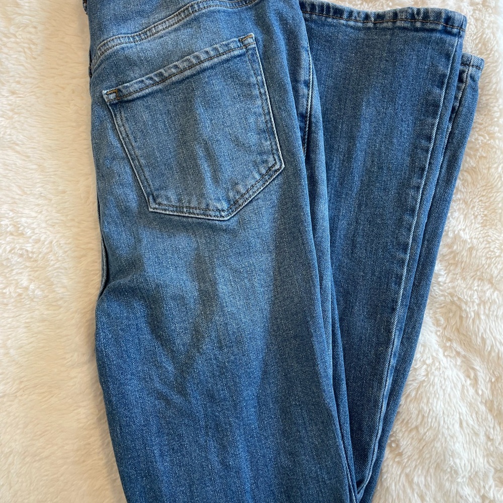 Old Navy High Rise Flare Wide Leg Jeans Size 8
